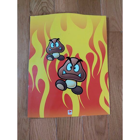 Nintendo Club Bowser Jr. Flames Goomba Folder - Picture 2 of 8